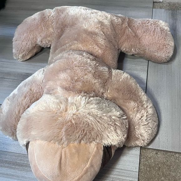 DanDee Collectors Choice Plushy Sloth 24”So So Soft Laying Down Big Glitter Eyes - Picture 6 of 6